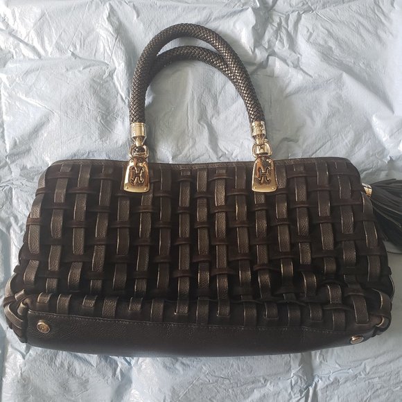 Cole Haan Handbags - Cole Haan black leather and suede woman's purse
